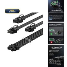 Fasgear FG-16PM03 12VHPWR Cable 600W PCIe 5.1 16pin(12+4) GPU Power picture