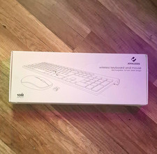JOYACCESS JA-CB2 Wireless Rechargeable Keyboard & Mouse Set White 1600 DPI picture