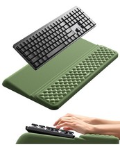 Vaydeer Wrist Rest with Keyboard Stand, Computer Large, Olive Green picture