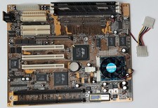 PCChips M577 Super Socket 7 ISA AGP Retro Motherboard + AMD K6-2 400MHz + 128MB picture