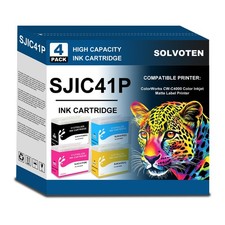 Solvoten High Capacity SJIC41P Ink Cartridge C13T52L520 small, Multicolor picture