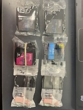 Lot of LC203 ink  Brother printer (mixed brand/compatible)  Black/Magenta/Cyan picture