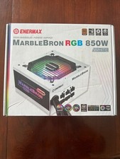 Enermax MARBLEBRON 850W RGB 80+ Bronze Semi-Modular Power Supply - White picture