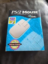 Vintage Mouse Systems PS/2 3-Button Programmable Mouse New Open Box Win 95 NOS picture