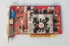 ATI Radeon 9600 XT 128m VGA DVI AGP Video Card 102A0341524 picture