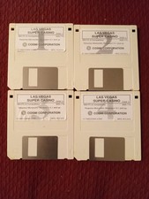 VTG Cosmi Corp. 1995 Complete Set of 4 Las Vegas Super Casino 3.5