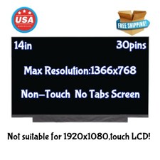 For HP 14-DQ0760DX 14-DQ0761DX 14-DQ0762DX 14-DQ0703DX HD LCD LED Screen 30 Pin picture