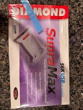 Diamond SupraMax External 56K USB Fax Modem New Sealed picture
