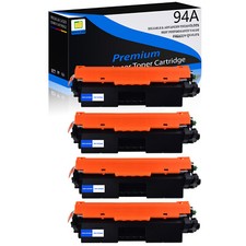 4 Pack For HP CF294A 94A Toner Cartridge LaserJet Pro M118dw MFP M148fdw M148dw  picture