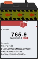 765-9 Red Ink Cartridge Compatible With PB Postage Meters SendPro Auto Dmaoco BN picture