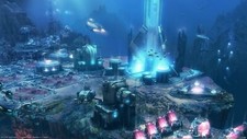 Landscape  architecture art deep sea underwater Custom Gaming Mat Desk picture