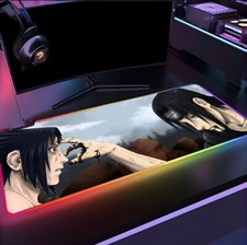 RGB Naruto Mouse Pad, XXL Gaming Mat, itachi uchiha, sasuke, sharingan, rinnegan picture