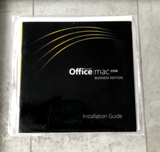 Microsoft Office MAC 2008 Business Edition W/ Product Key BRAND NEW picture