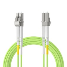 OM5 LC to LC Fiber Patch Cable Multimode Duplex 10m 33ft 10G/40G/100G picture