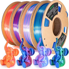 OVV3D PLA 3D Printer Filament Bundle, Silk Dual Color PLA Filament picture