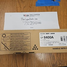 821276 New Genuine Ricoh Savin Lanier Black Toner for the SP 8400A picture
