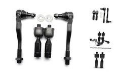 4PCS Front Inner & Outer Tie Rod End Kit Compatible with Toyota Tacoma 4WD picture