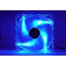 120mm x 25mm Computer Case Cooling 3 / 4 Pin Fan with 4 Blue LEDs picture