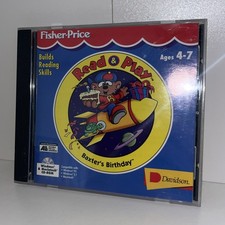 Fisher Price Read & Play: Baxter's Birthday PC MAC CD kids build reading skills picture