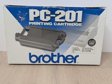 Brother PC-201 Black Printing Cartridge Genuine New Open Box picture