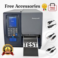 Honeywell PM43 Thermal Transfer Label Printer Rewind USB LAN Serial 1YR WARRANTY picture