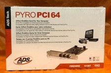 ADS Tech PYRO PCI 64 3-port Firewire Expansion Card 64 Bit 1394a - SEALED IN BOX picture