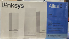 Linksys Atlas WiFi 6 Router AX3000 Dual-Band Home Mesh Wireless System 3-Pack picture