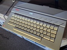 Atari 65XE NTSC Computer Tested Working PSU AV Cable AMS-1 Cartridge picture
