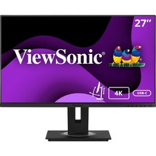 ViewSonic VG2756-4K 27 Inch IPS 4K Docking Monitor with Integrated USB C 3.2, RJ picture