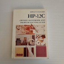 Hewlett Packard HP-12C Owner's Handbook and Problem-Solving Guide 1982 Vintage picture