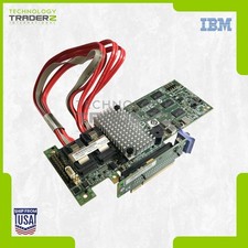 46C8927 IBM ServeRAID M5015 SAS SATA Controller Card W/ 1x 49Y4850 1x 43W8888 picture