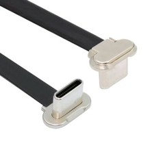 CY USB2.0 65W Power Fast Charge Ultra Slim Flat USB-C Type C Cable for Laptop picture