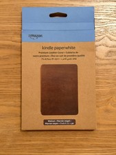 Genuine Amazon Kindle Paperwhite Premium Leather Cover picture