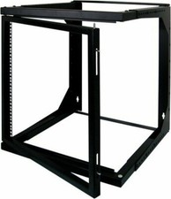 9U Wall Mount Open Frame Rack – Front Swing Out 20.80