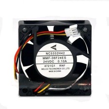 For Melco MMF-06F24ES-RNF DC 24V 0.10A 60*60*25MM Inverter Cooling Fan picture