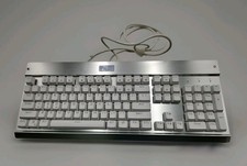 EagleTec KG011 Wired Mechanical Keyboard with Blue LED Backlight and Silver Alum picture