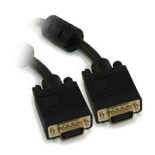 75ft Premium VGA Male/Male Triple-Shielded Cable w/Ferrites Gold Plated picture