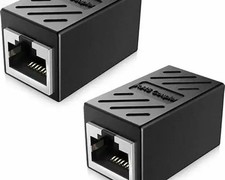 [5/10pcs] RJ45 Shielded Coupler Female to Female CAT6 LAN Cable Connector Inline picture