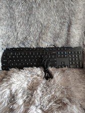 Dell Wired USB Full-Size Keyboard QWERTY English Multimedia Black 0G4D2W picture