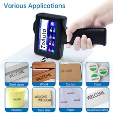 42ML Handheld jet Inkjet Printer Date QR Code Barcode Logo Maker 600DPI Machine picture