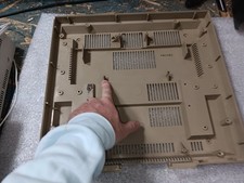Adam The ColecoVision EXACT PRINTER BOTTOM CASE-BROKE POST-EDGE CHIP-JUST OK-SEE picture