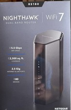 Netgear Nighthawk RS180Dual-Band WiFi 7 Router (Used) picture