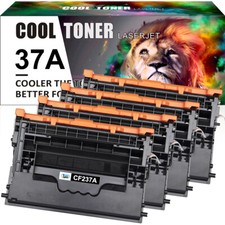 4PK CF237A Toner Compatible With HP 37A LaserJet Enterprise M632h M632fh M608dh picture