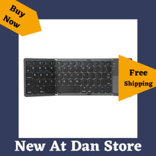Comfortably Anywhere with Ultra-thin Tri-fold Folding Touch English Keyboard picture