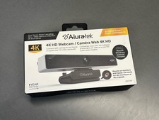 Aluratek Live 4K Webcam - Black/Silver (AWC4KF) picture