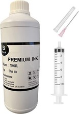 34oz (1000ml) Black Refill Ink Kit 4 Canon PG-210 210XL MP240 MP250 picture