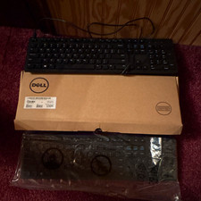 Dell Wired USB Standard Keyboard, Black, Multimedia, English QWERTY picture