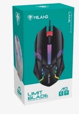 Milang M3 Limit Blade Luminous USB Game Mouse Color Black picture