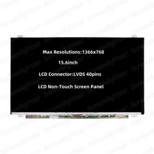 For Dell NJX5K 40 Pins Screen Replacement LCD LED Display picture