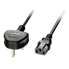 Lindy 2m UK to IEC C13 Mains Cable picture